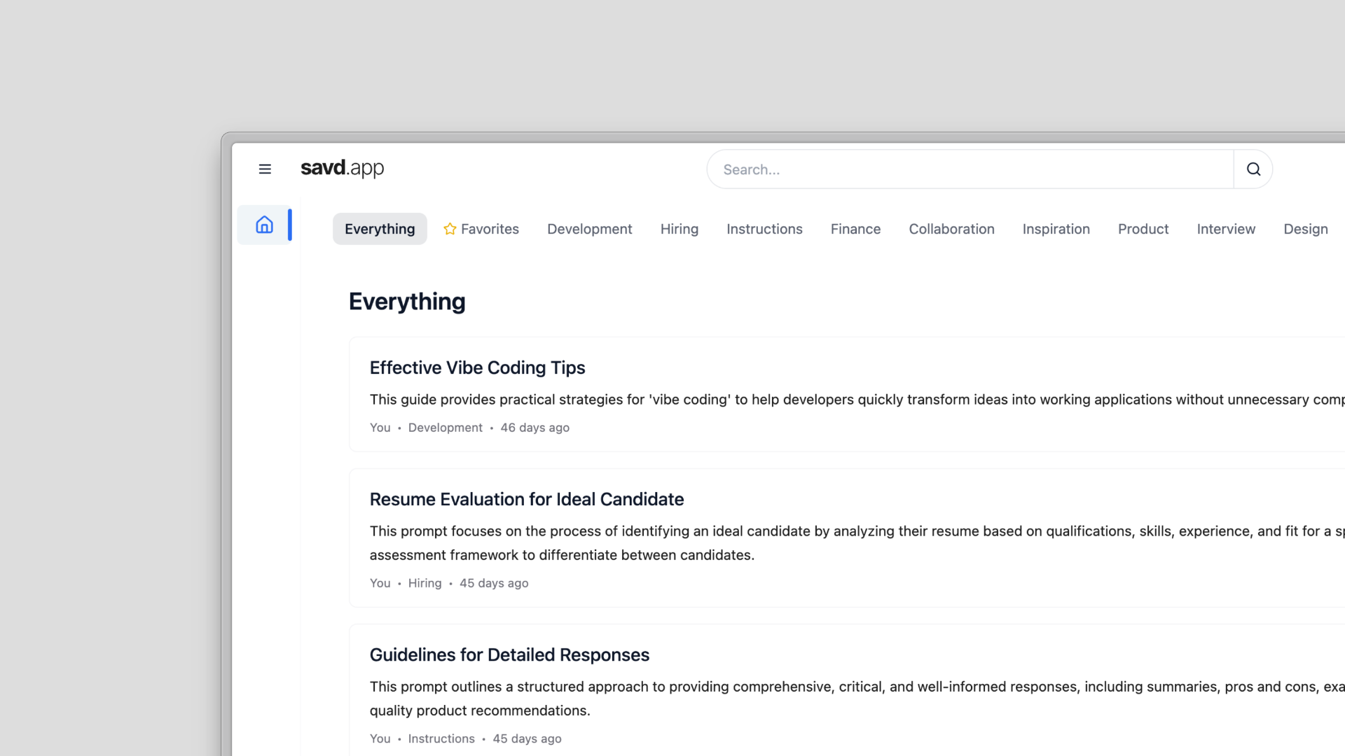 savd.app preview